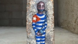 "La pijamada espontánea", una obra de Yulier P. dedicada a los activistas del Movimiento San Isidro.