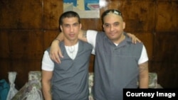 Harold Alcalá (i) y Maikel Delgado