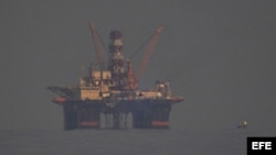 Scarabeo - La firma española Repsol anunció que un primer pozo perforado en aguas profundas estaba seco; el gobierno cubano no ha querido hacer comentarios.