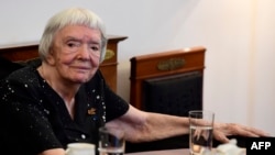 Ludmila Alexeyeva, en una foto de mayo de 2016.