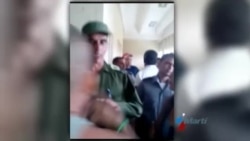 "No nos vamos", albergados protestan en Morón, Ciego de Avila (26 de septiembre) "No nos vamos", albergados protestan en Morón, Ciego de Avila (26 de septiembre)