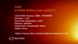 VIDEO. Habaneros se preparan para el embate de Irma VIDEO. Habaneros se preparan para el embate de Irma