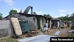 Camagüey /Derrumbes /Tormenta