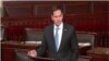 El senador Marco Rubio, durante su alocución ante el pleno del Senado de Estados Unidos.