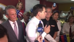 Marco Rubio se reúne con la comunidad venezolana del sur de la Florida Marco Rubio se reúne con la comunidad venezolana del sur de la Florida