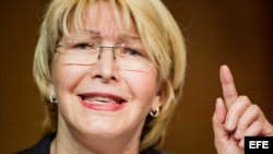 La fiscal general venezolana, Luisa Ortega Díaz.