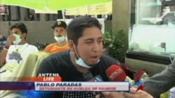 Estudiantes venezolanos mantiene huelga frente a OEA por activación de Carta Democrática Estudiantes venezolanos mantiene huelga frente a OEA por activación de Carta Democrática