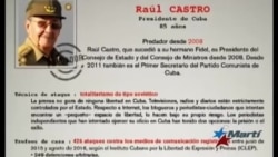 Señalan a Castro y a Maduro como depredadores de periodistas Señalan a Castro y a Maduro como depredadores de periodistas