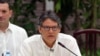 Gustavo Bell, jefe de la delegación gubernamental de Colombia en negociaciones con el ELN