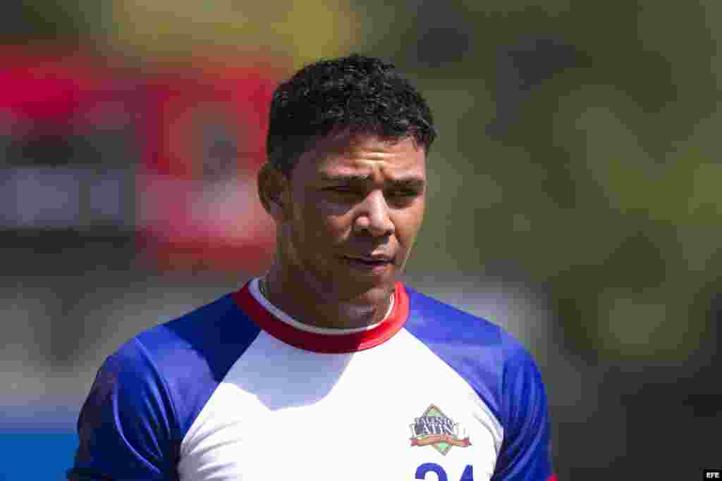 Moncada mostró sus condiciones durante 90 minutos ante unas 200 personas que fueron al principal diamante al norte de la capital del país centroamericano.