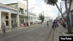 Calles de Palma Soriano, en Santiago de Cuba.