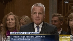 John Sullivan, durante la audiencia.