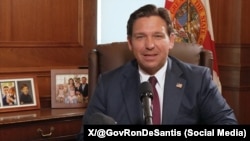El gobernador de Florida, Ron DeSantis. X/@GovRonDeSantis
