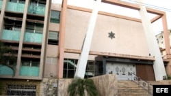 Imagen sin fecha de la sinagoga del barrio El Vedado, en La Habana.