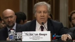 Almagro denuncia ante Senado de EEUU el "colapso de la democracia" en Venezuela Almagro denuncia ante Senado de EEUU el "colapso de la democracia" en Venezuela