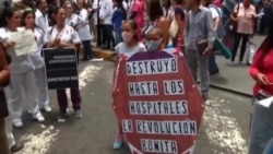 Venezuela: "La revolución bonita destruyó hasta los hospitales" Venezuela: "La revolución bonita destruyó hasta los hospitales"