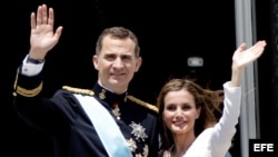 Los Reyes Felipe VI y Letizia.