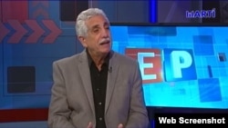 El pintor y matemático cubano, Emilio Héctor Rodríguez.