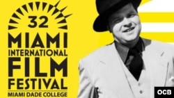 Cartel del Festival Internacional de Cine de Miami.