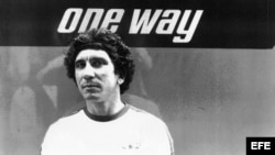 Fotografía facilitada por la editorial Point de Lunettes y realizada por el pintor Jorge Camacho, de Reinaldo Arenas en Nueva York.