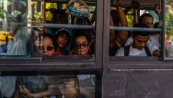 "Las pocas guaguas que hay, van a donde la gente mete escándalo" "Las pocas guaguas que hay, van a donde la gente mete escándalo"