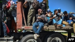 Caravana de migrantes.