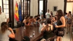 Turistas atrapados en Cuba con el huracán Irma Turistas atrapados en Cuba con el huracán Irma