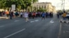 La Seguridad del Estado ejecutó un operativo en medio de las protestas del Movimiento San Isidro, este domingo, en La Habana. (Captura de video/Cubanet)
