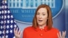 La portavoz de la Casa Blanca, Jen Psaki, durante una rueda de prensa en la residencia presidencial, el 26 de enero de 2021.