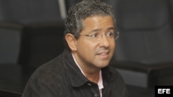 Francisco Flores. Noviembre 2014 en una audiencia en El Salvador.