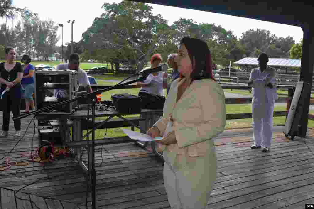 Alicia García, presidenta de la Fundación Éxodo ’94