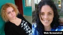 María Cristina y Angélica Garrido.