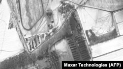 Imágenes de recursos militares cerca de Ucrania.