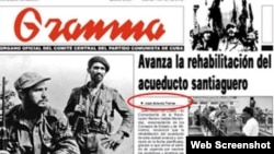 Artículo de José Antonio Torres en Granma