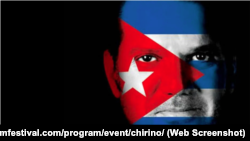 Cartel de "Chirino", un filme sobre la obra del reconocido músico cubano Willy Chirino.
