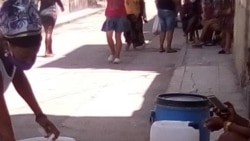 Tampoco hay agua, se quejan habaneros tras 15 días sin el preciado líquido Tampoco hay agua, se quejan habaneros tras 15 días sin el preciado líquido