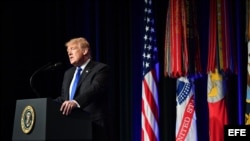 El presidente de EEUU, Donald Trump.