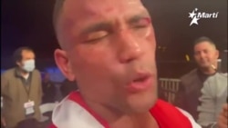 Declaraciones del boxeador Orestes Velázquez Declaraciones del boxeador Orestes Velázquez