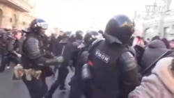 Miles de manifestantes protestan en Rusia para la liberación de Alesky Navalny Miles de manifestantes protestan en Rusia para la liberación de Alesky Navalny