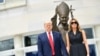 El presidente Donald Trump y la Primera Dama visitan el Santuario Nacional San Juan Pablo II