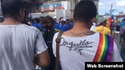 Celebran día mundia contra la homofobia en Santa Clara. Foto de Michael Lavers