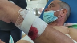 Apuñalan a Nedel García, padre del preso político Andy García Lorenzo Apuñalan a Nedel García, padre del preso político Andy García Lorenzo