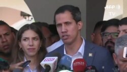 Guaidó: bloqueo de ayuda es crimen de "lesa humanidad" Guaidó: bloqueo de ayuda es crimen de "lesa humanidad"