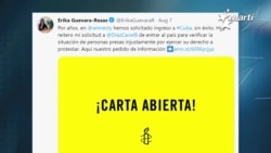 Amnistía Internacional pide ingresar a Cuba para verificar la situación de detenidos tras protestas Amnistía Internacional pide ingresar a Cuba para verificar la situación de detenidos tras protestas