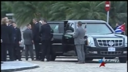 Inicia visita oficial con ofrenda floral a José Martí Inicia visita oficial con ofrenda floral a José Martí