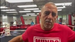 Declaraciones de Pedro Luis Díaz, entrenador del boxeador cubano Anthony Martínez Declaraciones de Pedro Luis Díaz, entrenador del boxeador cubano Anthony Martínez