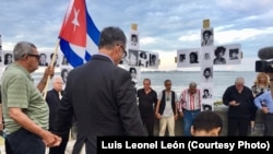 Homenaje a las víctimas del crimen del remolcador 13 de marzo.