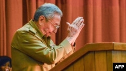 Raúl Castro en la Asamblea Nacional del Poder Popular.