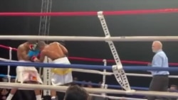 El cubano Argilagos (d) trata de entrar a los planos bajos de Banquez El cubano Argilagos (d) trata de entrar a los planos bajos de Banquez