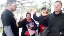 Onelia y Carlos Alfonso, en la frontera (VIDEO) Onelia y Carlos Alfonso, en la frontera (VIDEO)